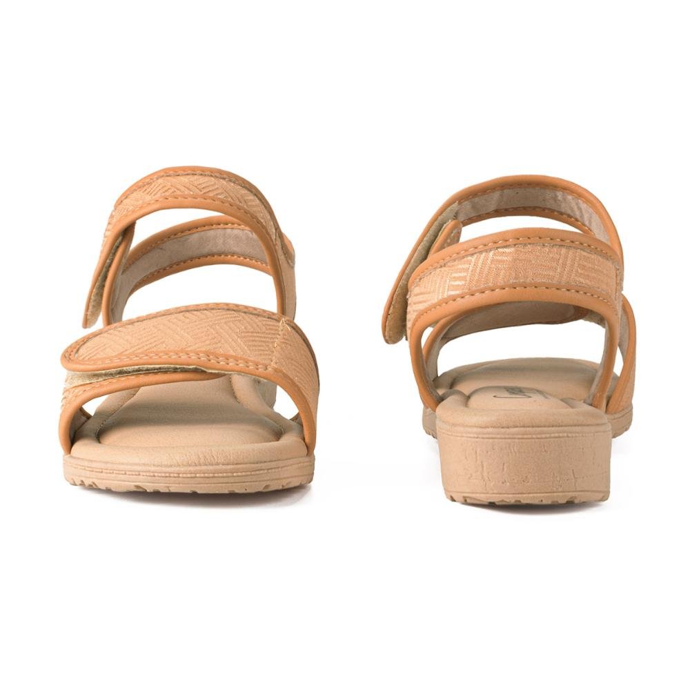 Sandália Campesí Papete CP422 Bege 4