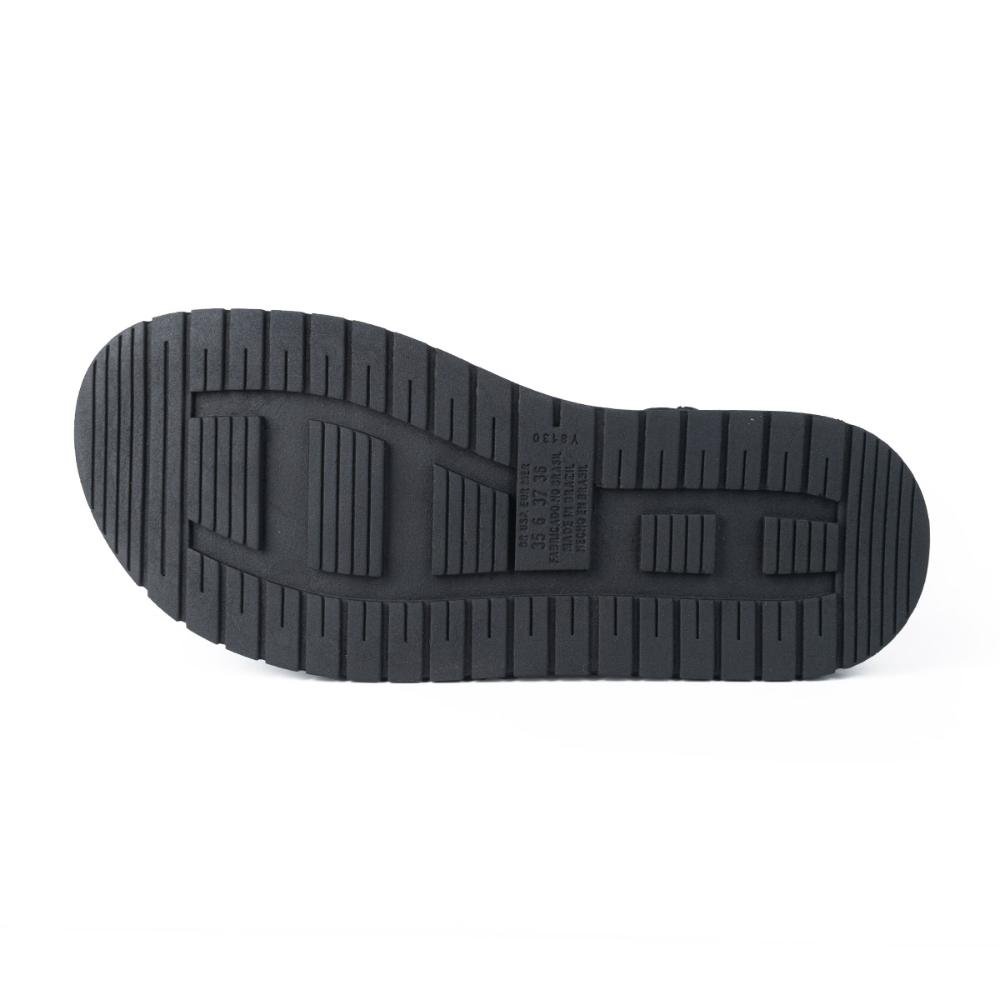 Sandália Dakota Flatform Metalizada Y8132 Preto 5