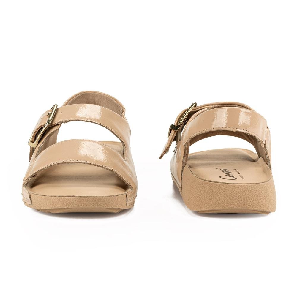 Sandália Campesí Flatform CP413 Bege 4