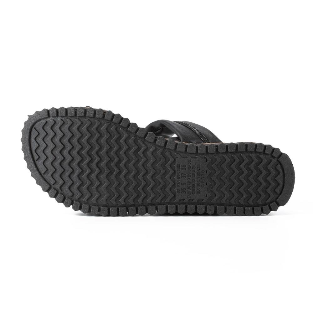 Sandália Campesí Flatform Feminina CP373 Preto 4