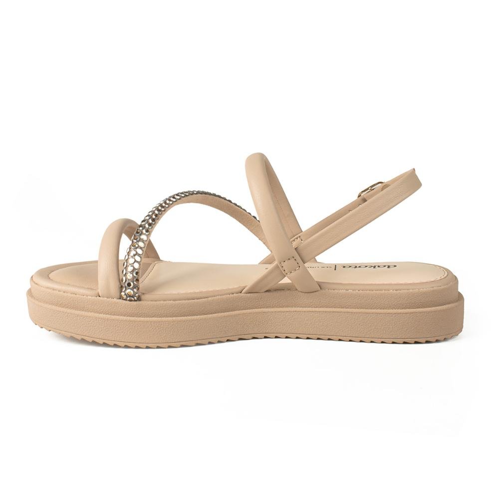 Sandália Dakota Flatorm Y7634 Bege 2