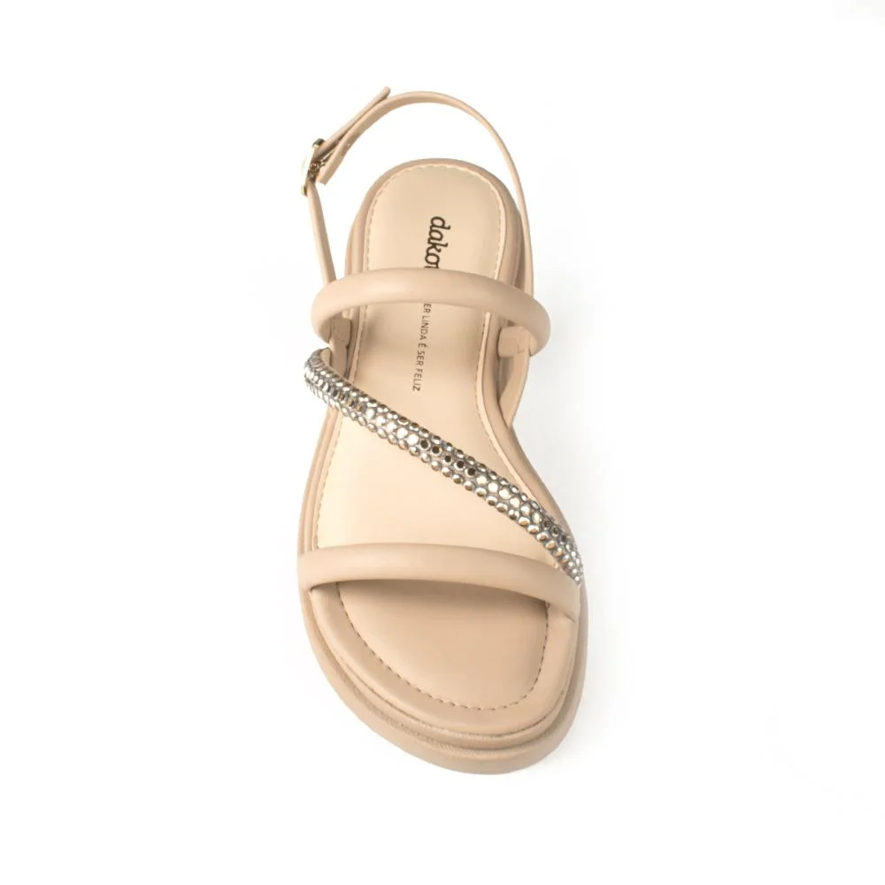 Sandália Dakota Flatorm Y7634 Bege 5