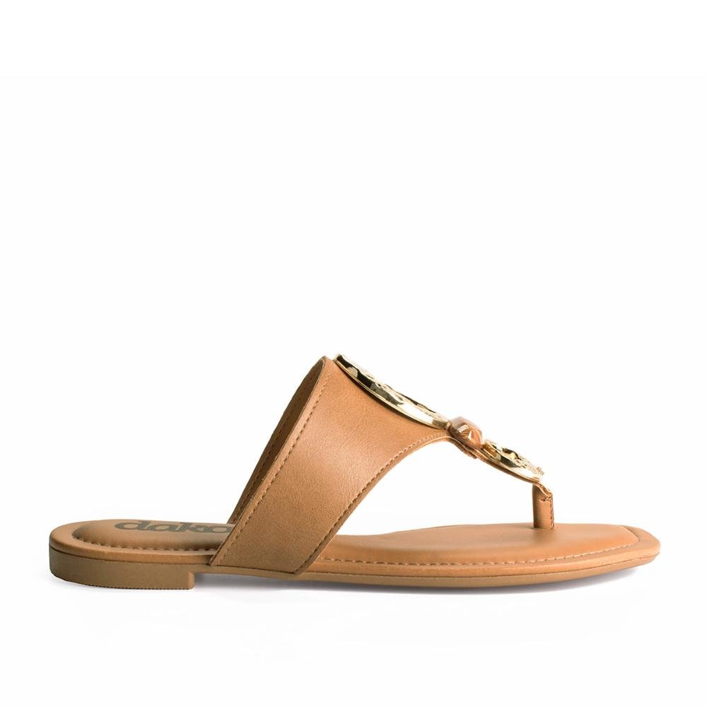 Chinelo Dakota Feminina Y7981 Bege 1