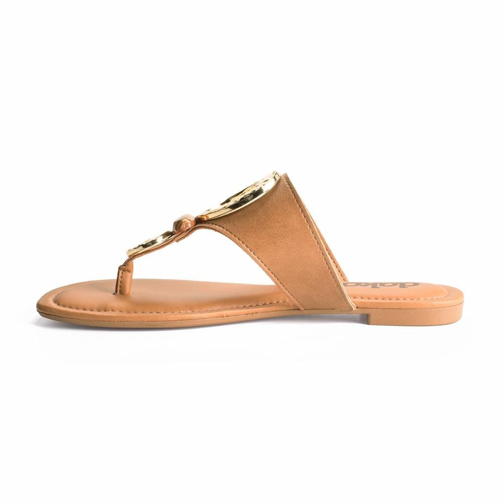 Chinelo Dakota Feminina Y7981 Bege 3