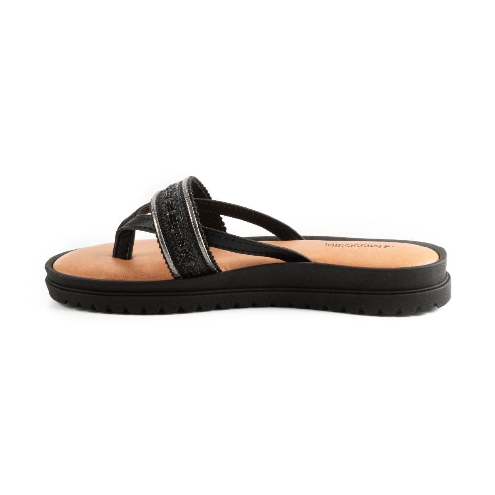 Chinelo Mississipi Flatform MB481 Preto 3