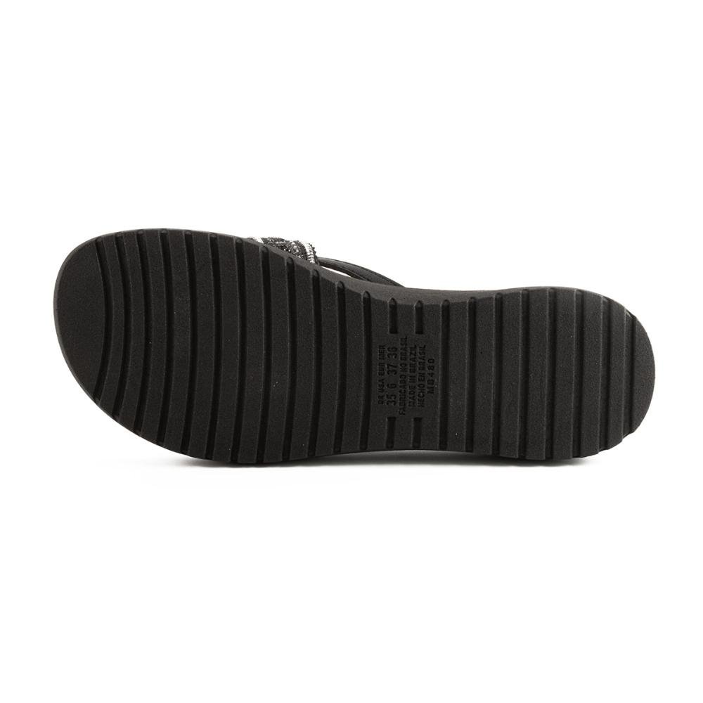 Chinelo Mississipi Flatform MB481 Preto 5