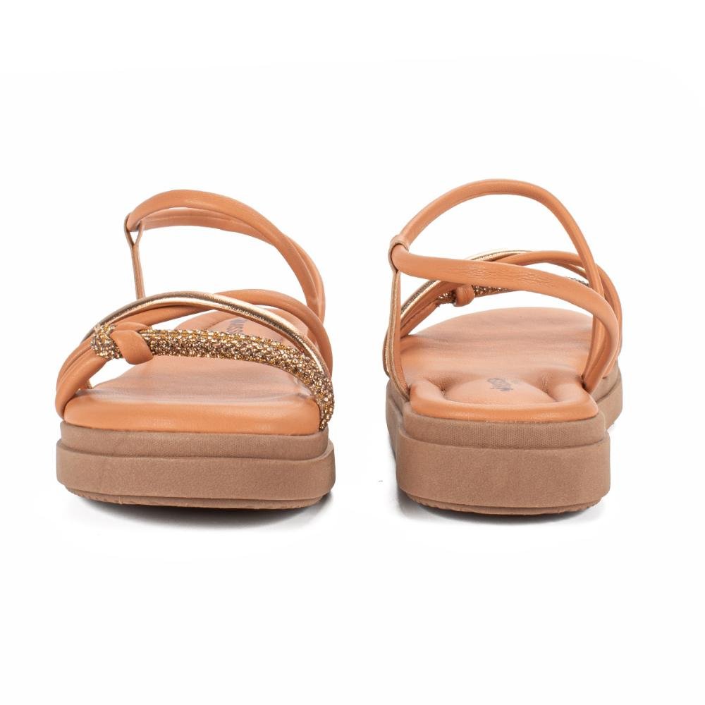 Sandália Mississipi Flatform MB513 Marrom 3