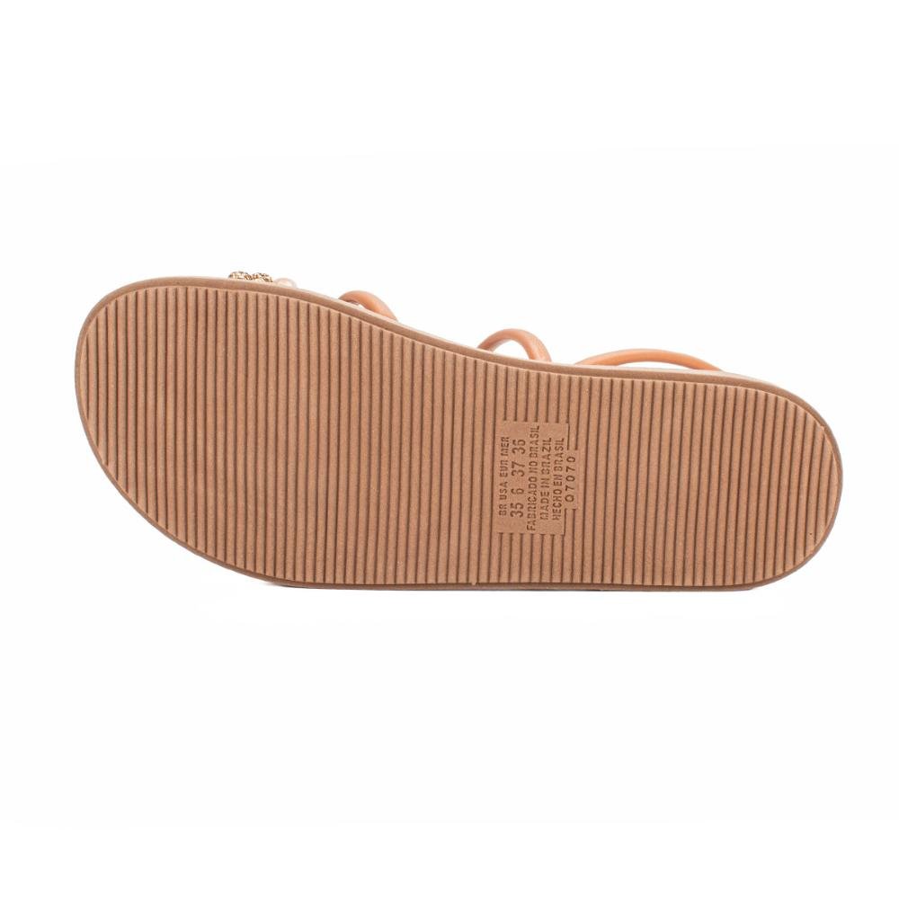 Sandália Mississipi Flatform MB513 Marrom 4