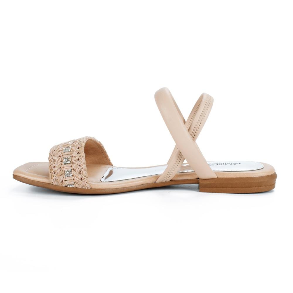 Sandália Mississipi Rasteira MB262 Bege 3