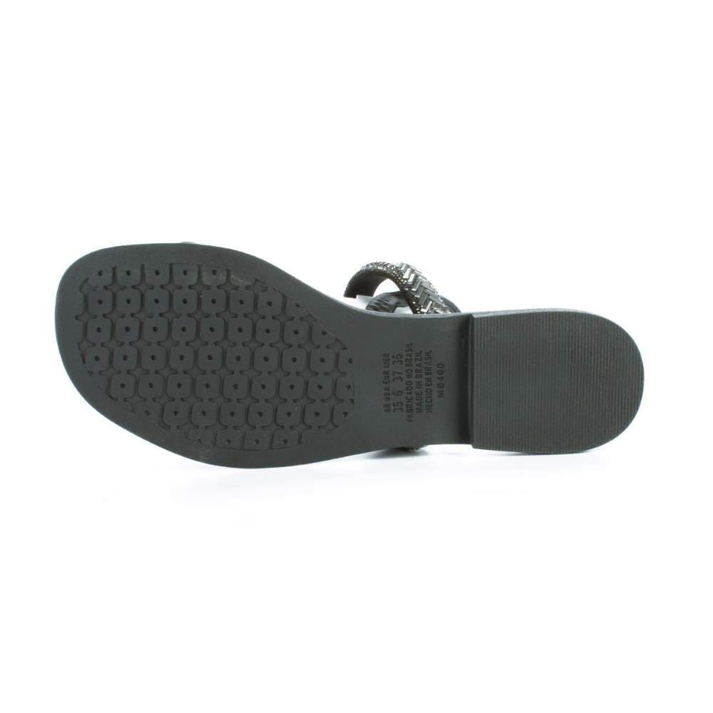 Sandália Mississipi Rasteira MB402 Preto 5