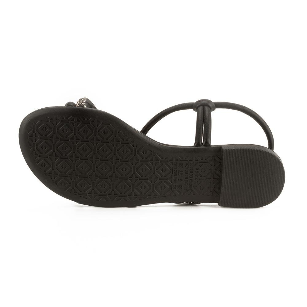 Sandália Mississipi Rasteira MC013 Preto 5