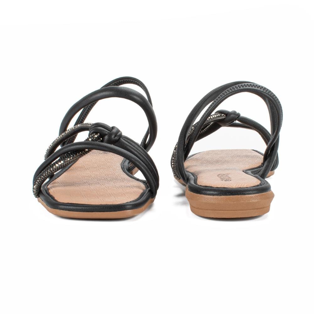 Sandália Mississipi Rasteira Feminina MB753 Preto 4