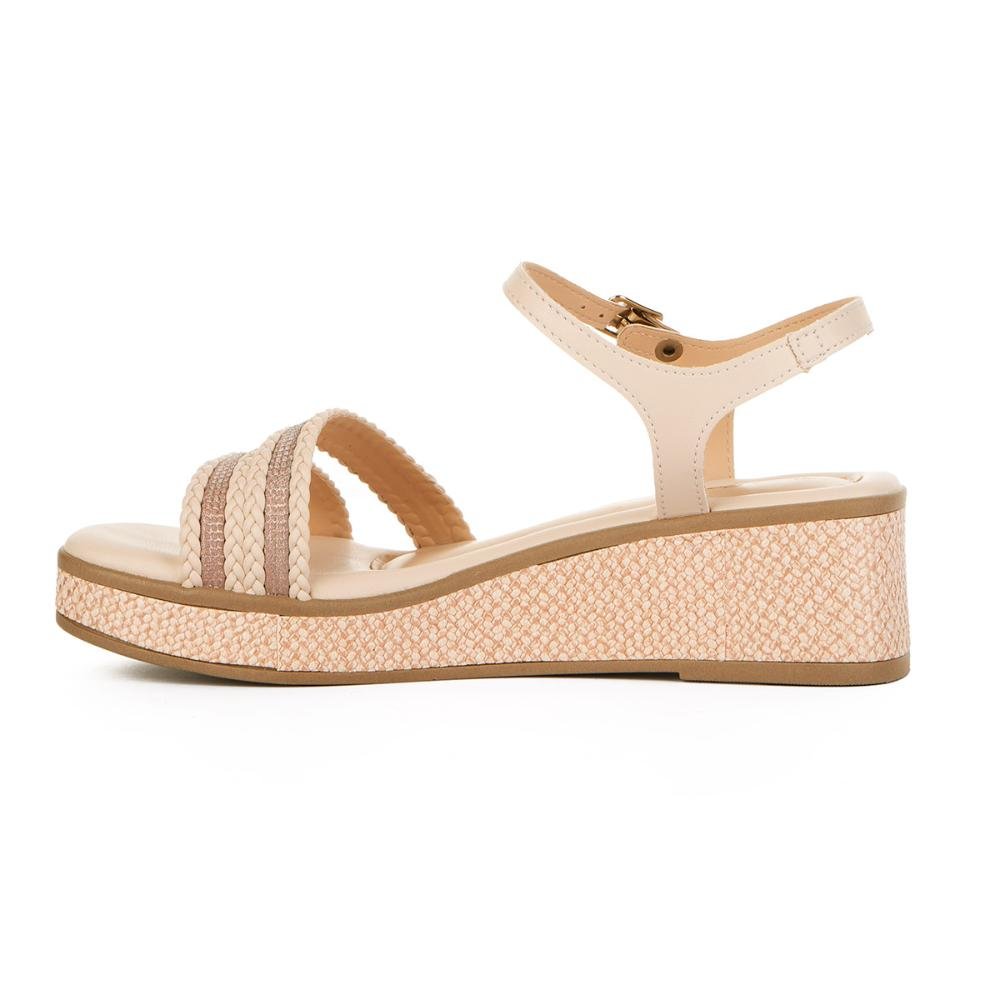 Sandália Pink Cats Infantil Anabela V4701 Rosa 3