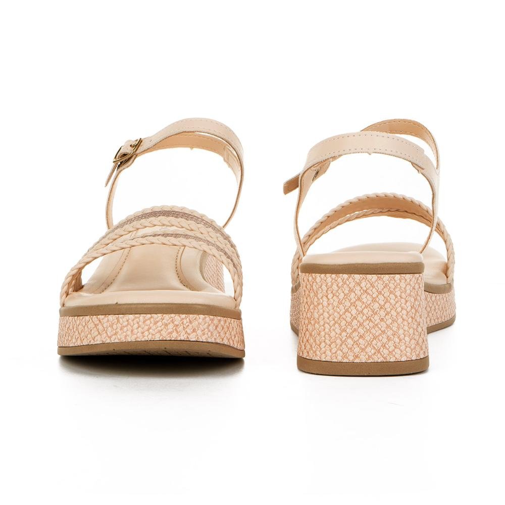 Sandália Pink Cats Infantil Anabela V4701 Rosa 4