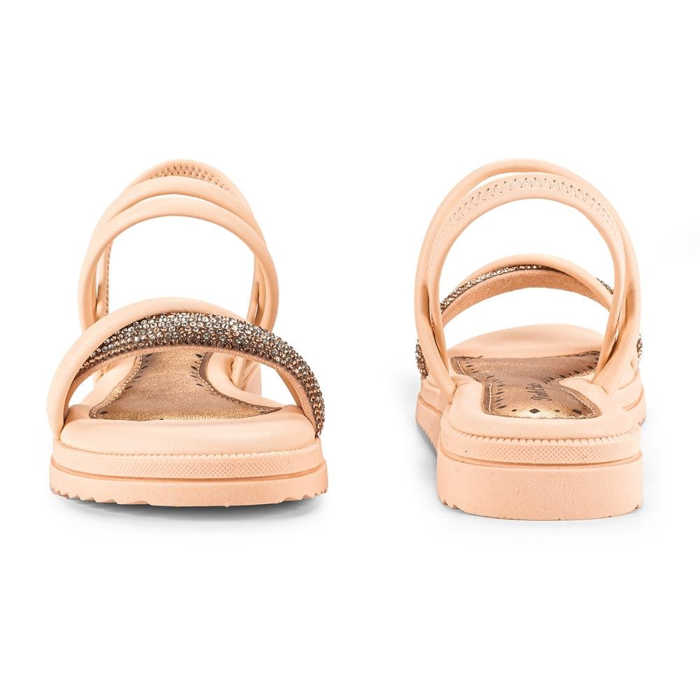 Sandália Pink Cats Infantil Flatform V4611 Laranja 4