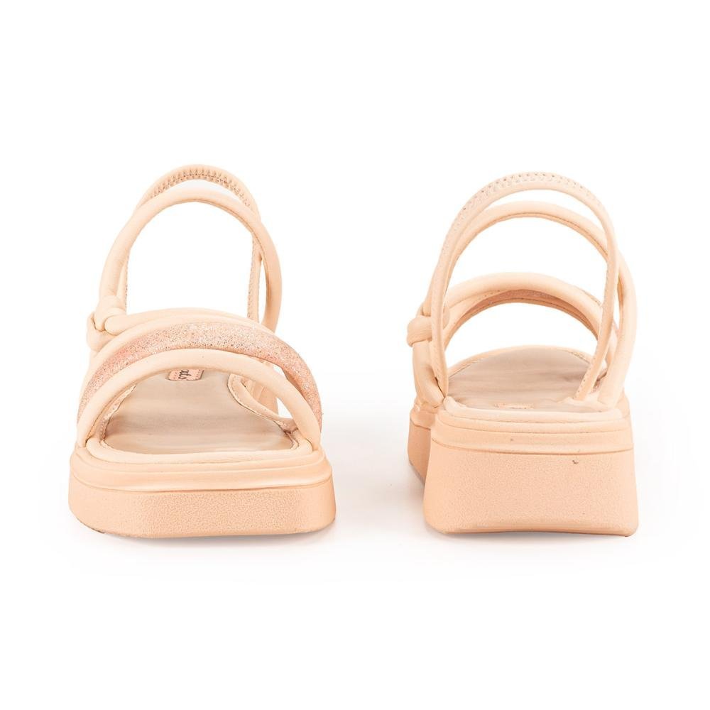 Sandália Pink Cats Infantil Flatform V4692 Laranja 3