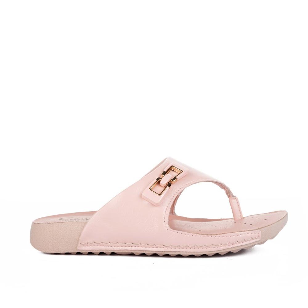 Chinelo Campesí Flatform CP411 Rosa 1