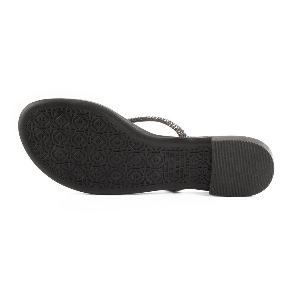 Chinelo Mississipi Com Brilhos MC011 Preto 5
