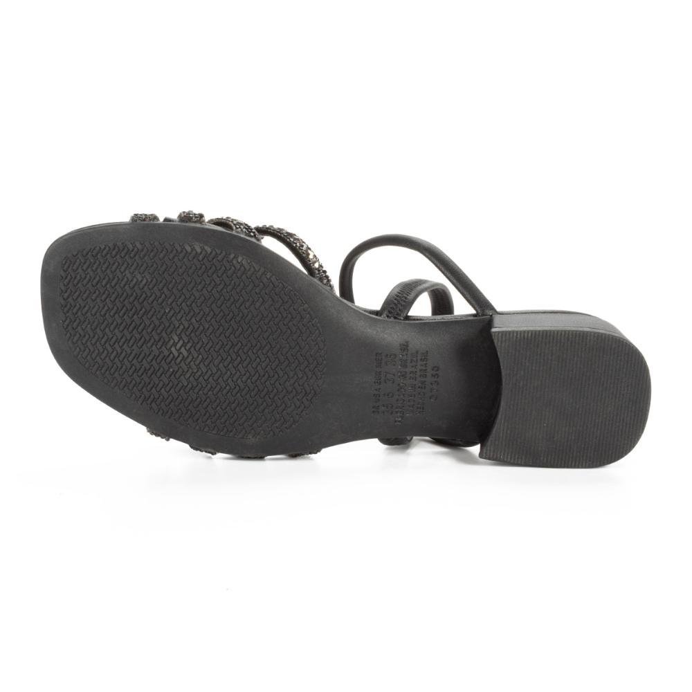 Sandália Mississipi de Salto Bloco Feminina MB992 Preto 4