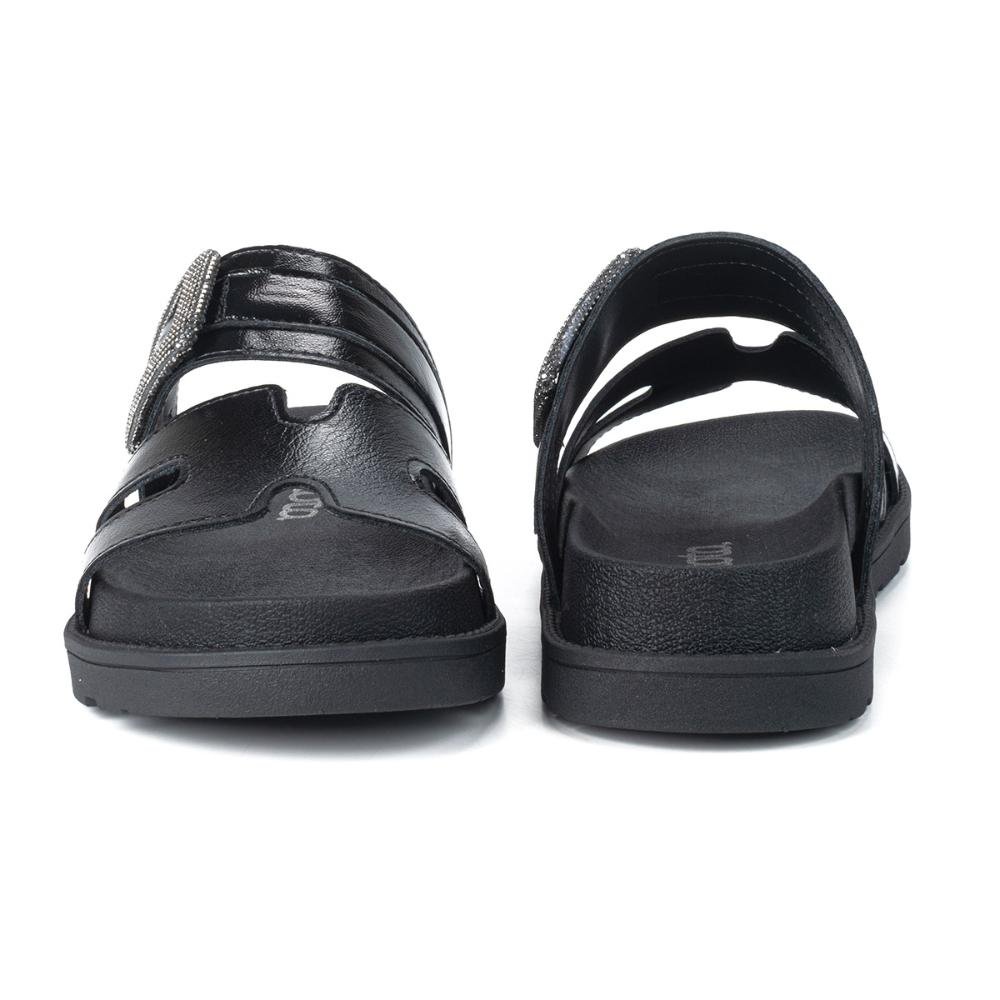 Slide Dakota Flatform Metalizado Y7823 Preto 4
