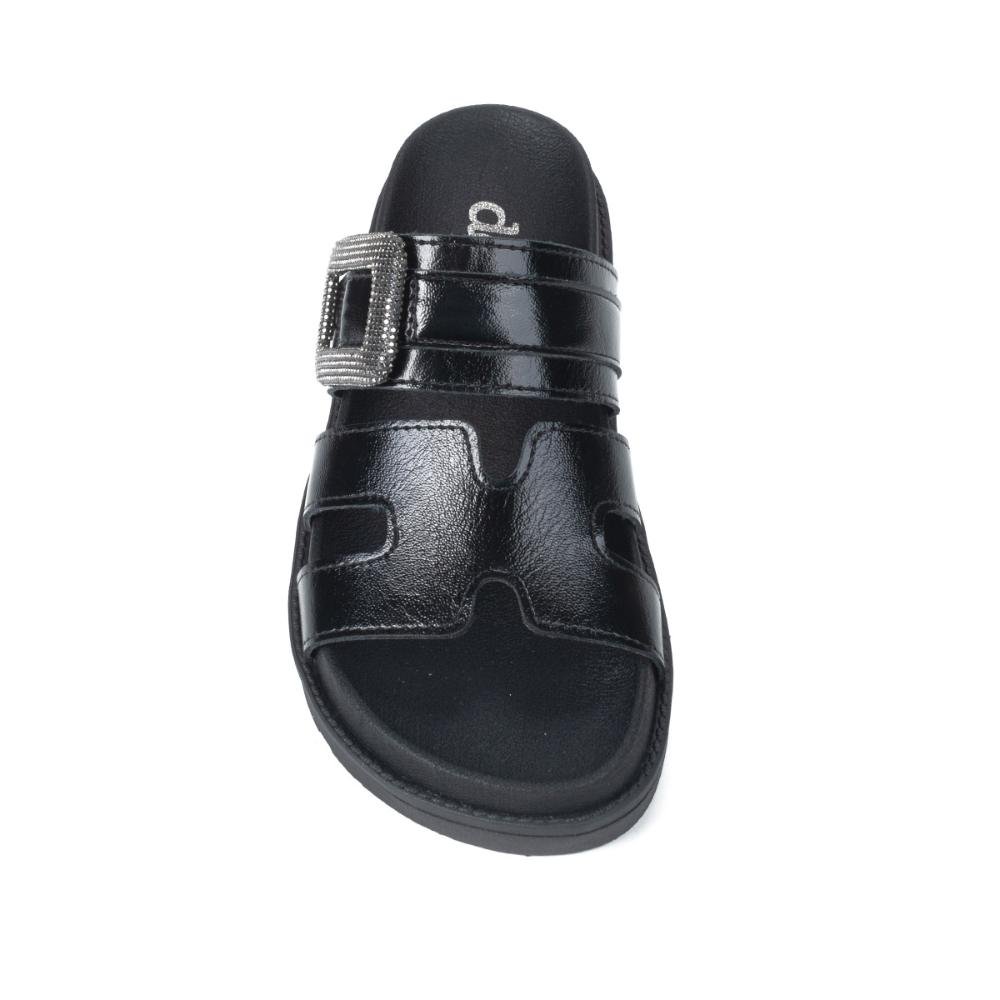 Slide Dakota Flatform Metalizado Y7823 Preto 6