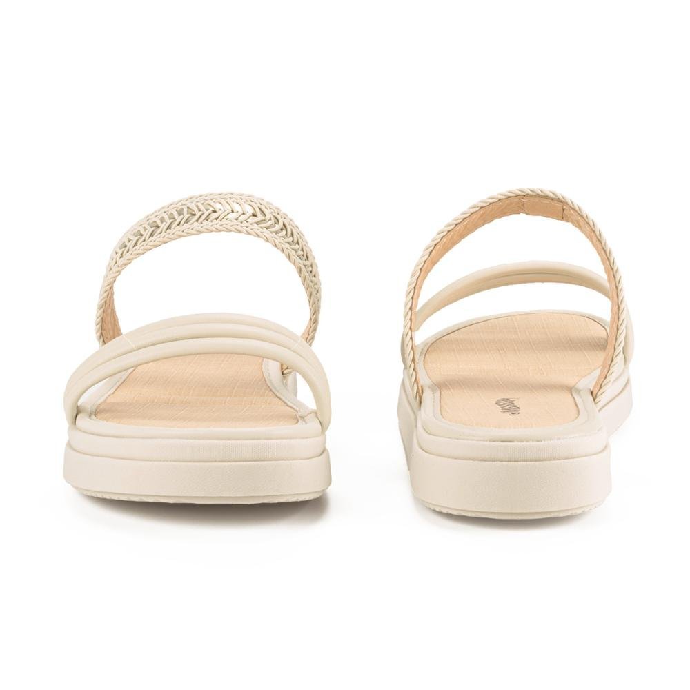 Slide Mississipi Flatform Feminino MB711 Off White 4