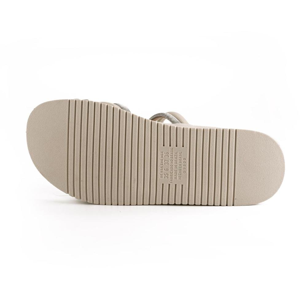 Slide Mississipi Flatform Feminino MB221 Off White 4
