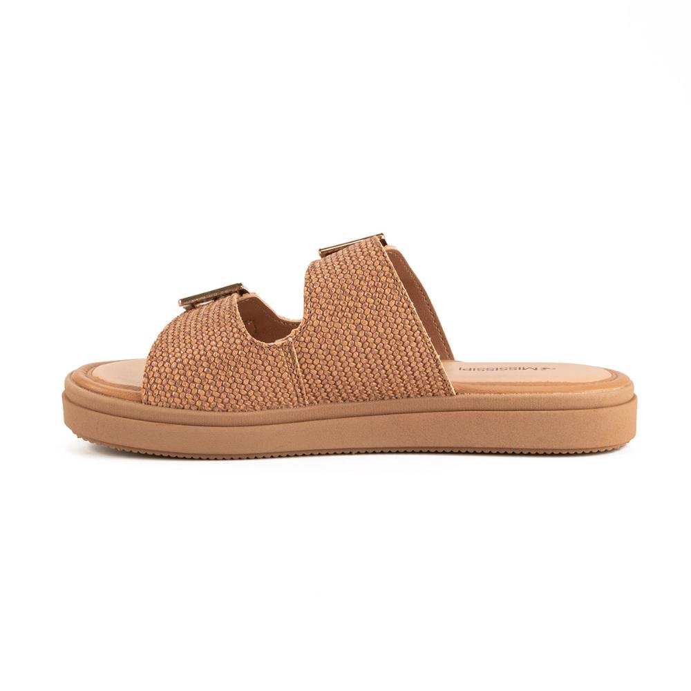 Slide Mississipi Flatform Feminino MB521 Caramelo 2