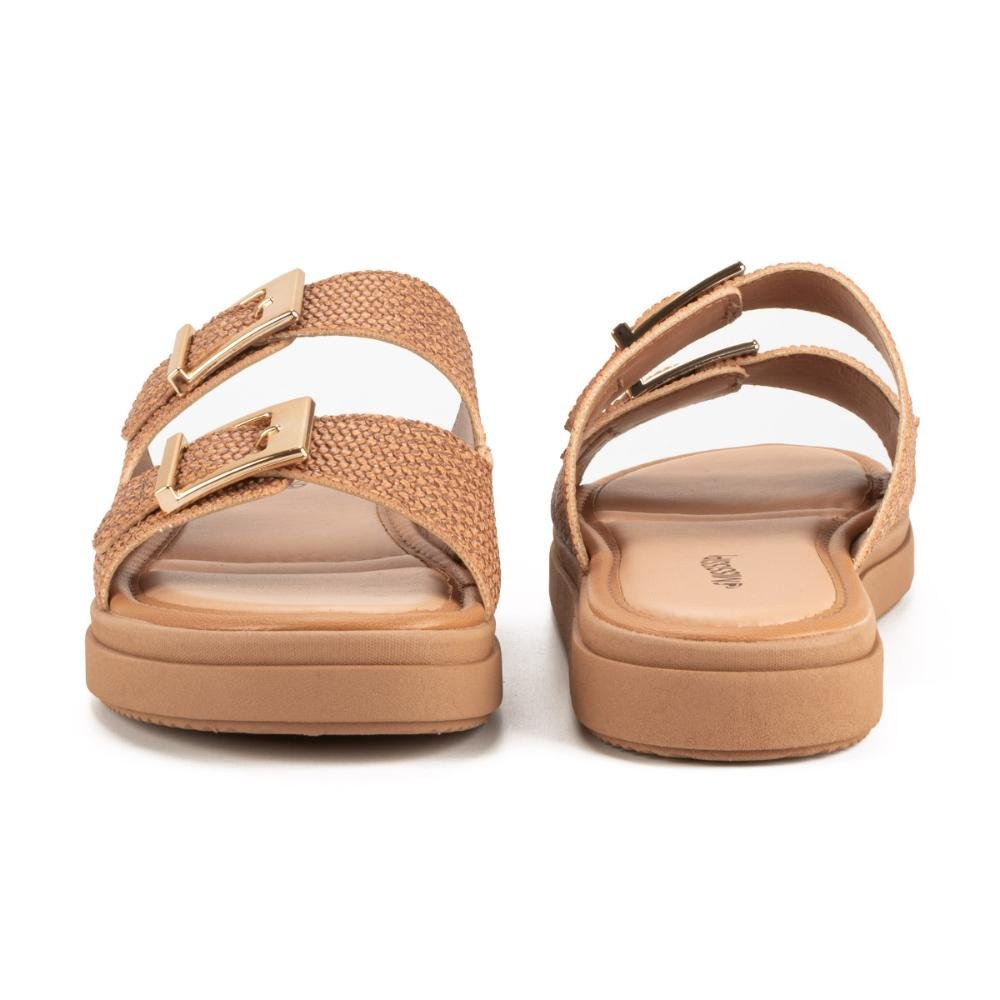Slide Mississipi Flatform Feminino MB521 Caramelo 3