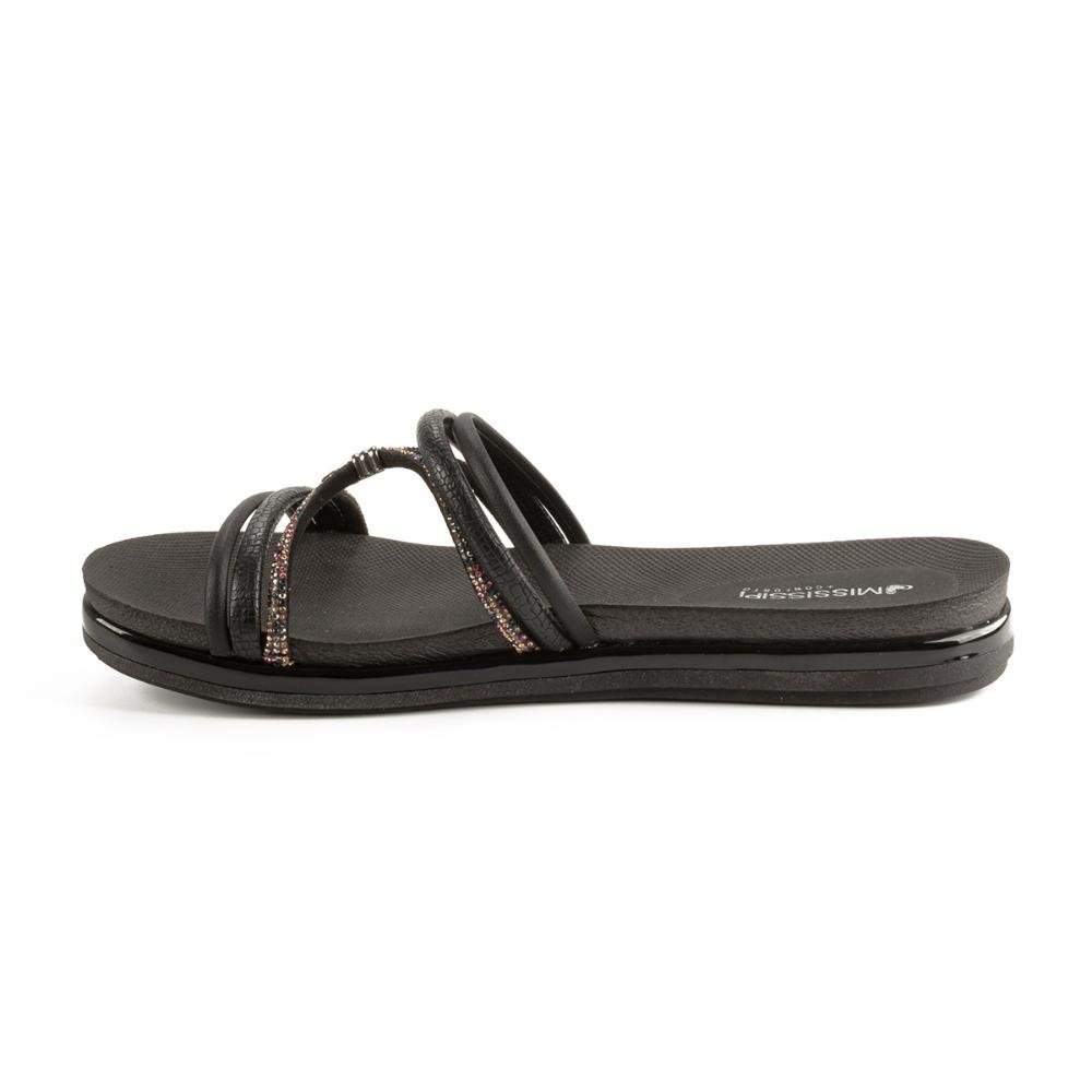 Slide Mississipi Flatform Feminino MB761 Preto 3