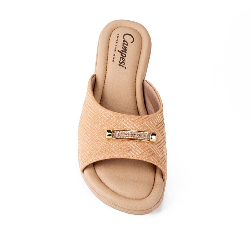 Tamanco Campesí Anabela Marinho CP423 Bege 6