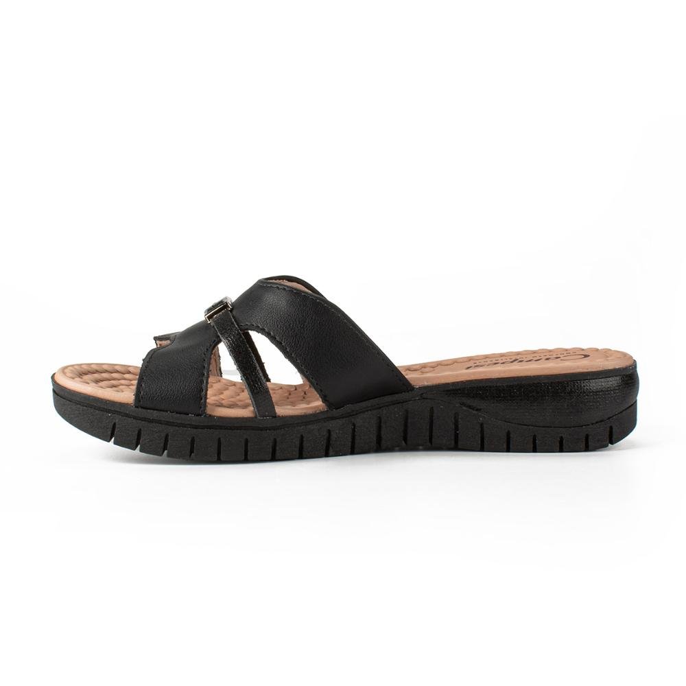 Tamanco Campesí Anabela CP322 Preto 3