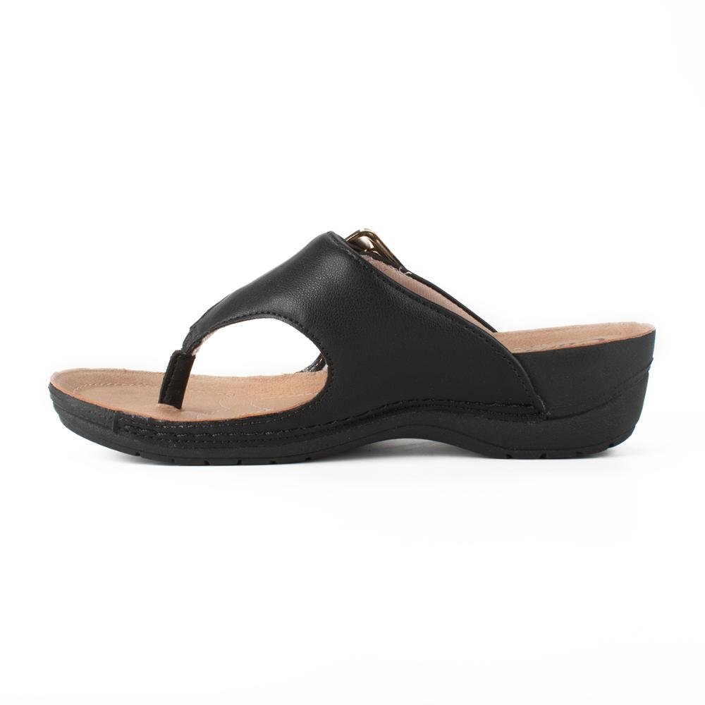 Tamanco Campesí Anabela Feminino CP452 Preto 3