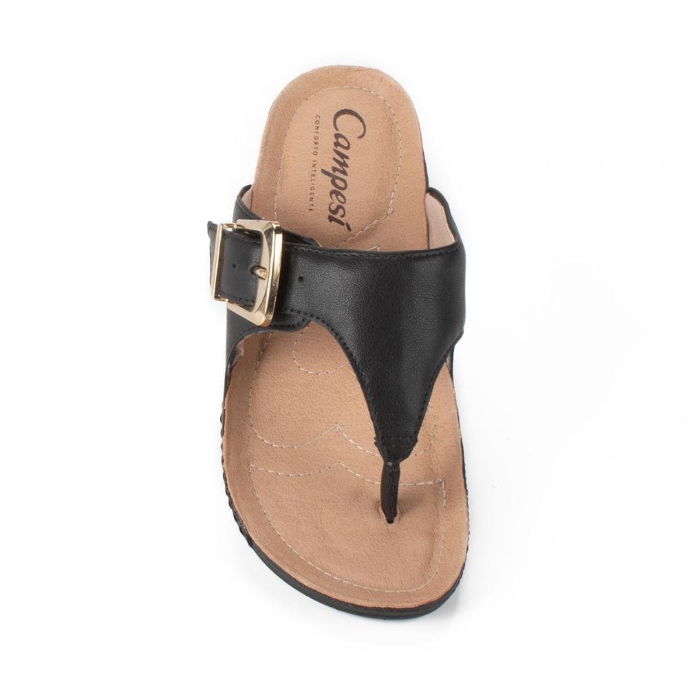 Tamanco Campesí Anabela Feminino CP452 Preto 4