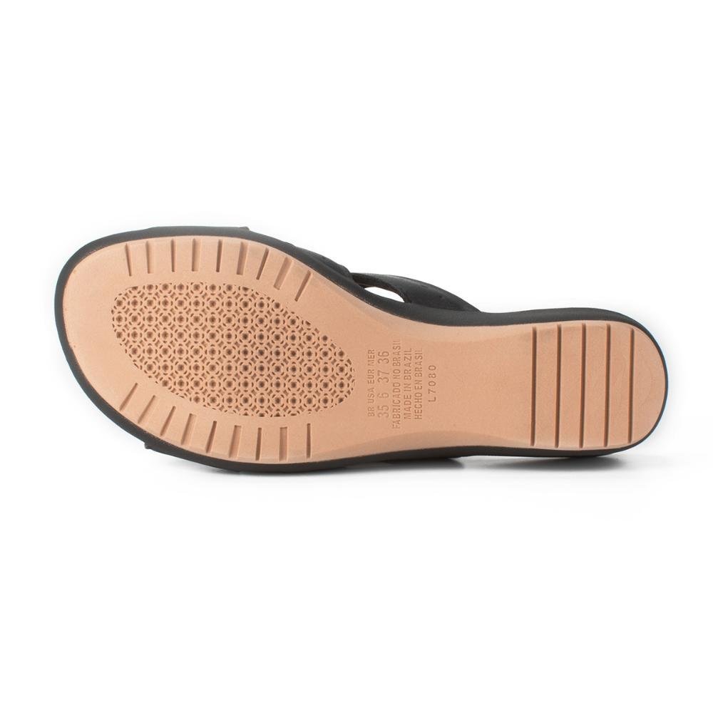 Tamanco Campesí Anabela Feminino CP463 Preto 12