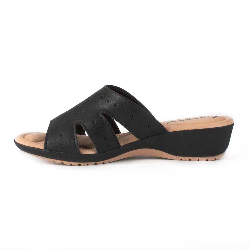 Tamanco Campesí Anabela Feminino CP463 Preto 3