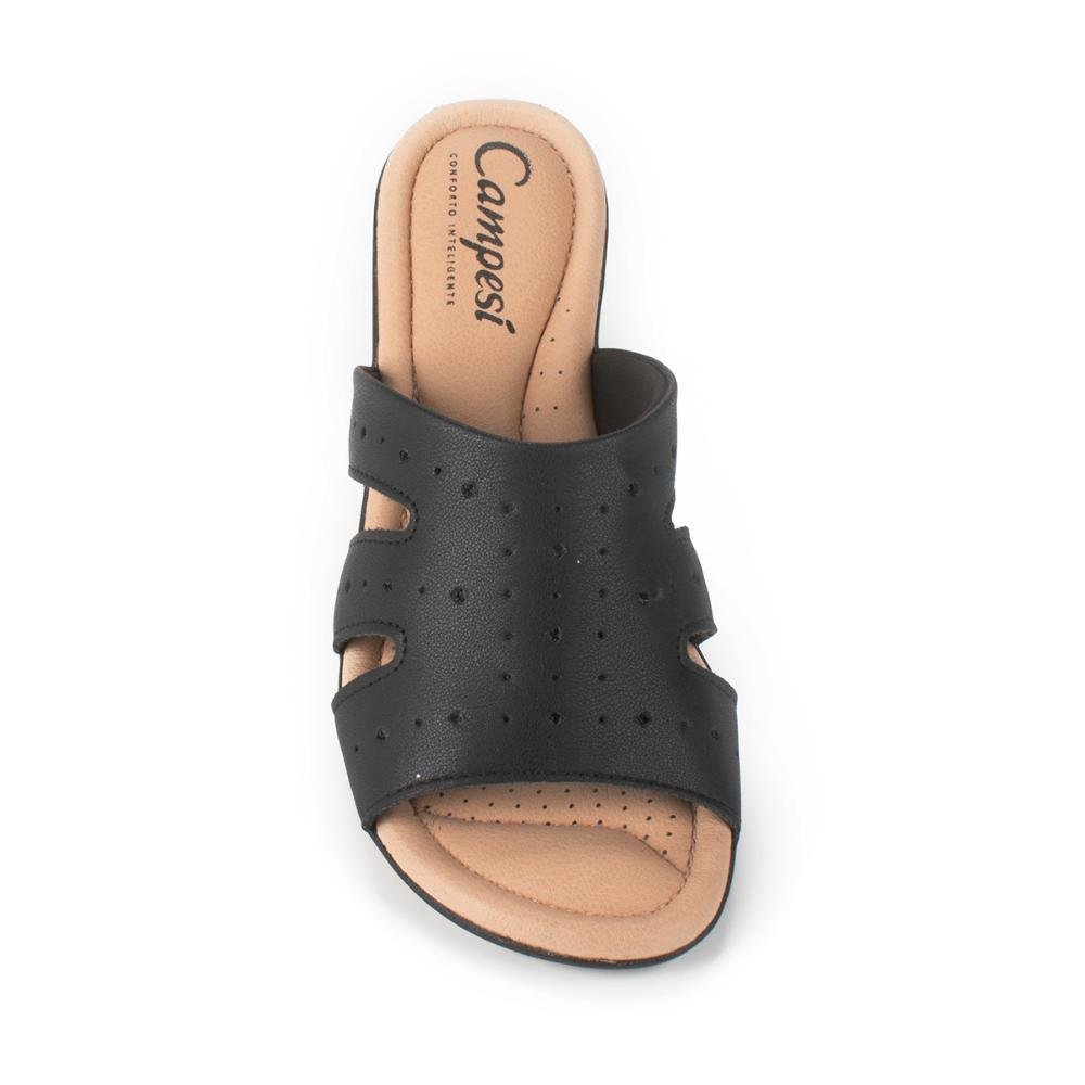 Tamanco Campesí Anabela Feminino CP463 Preto 6