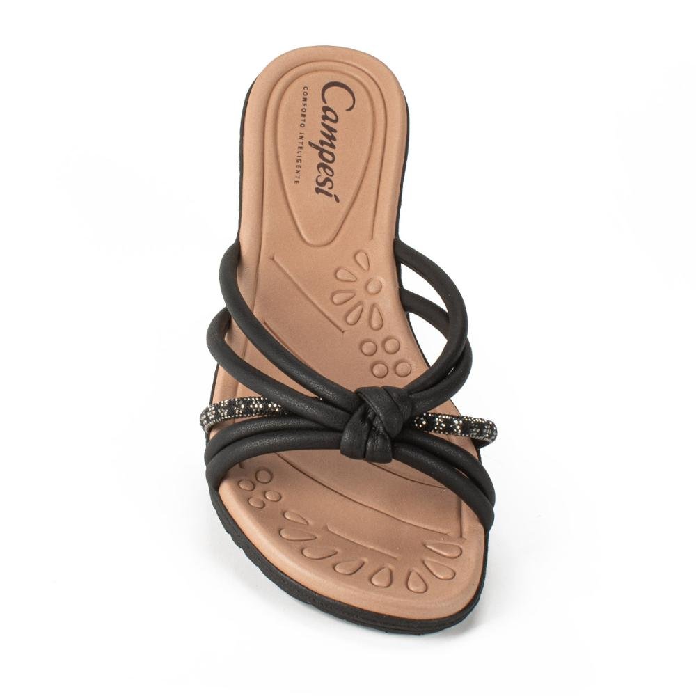 Tamanco Campesí Anabela CP132 Preto 6