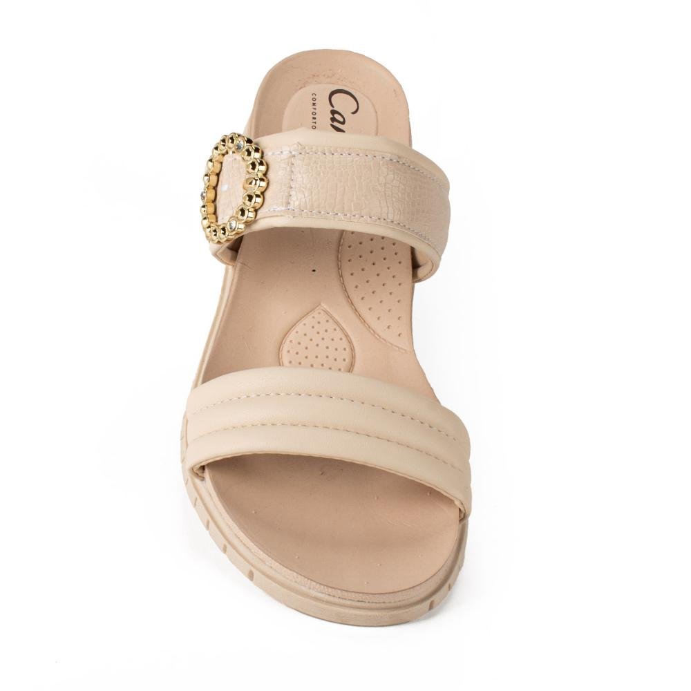 Slide Campesí Flatform Feminino CP053 Off White 5
