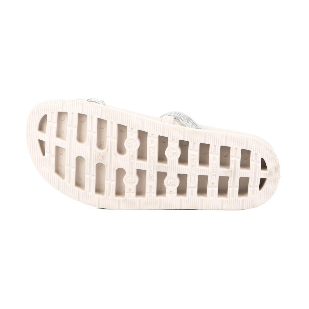 Sandália Mississipi Flatform MB312 Bege 4