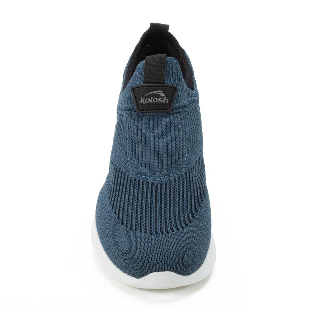 Tênis Kolosh Infantil Esportivo Slip On I0029 Azul 5