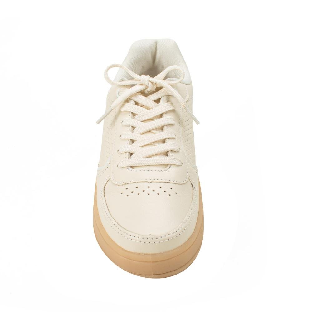 Tênis Kolosh Masculino Casual Em Couro H3446 Bege 5