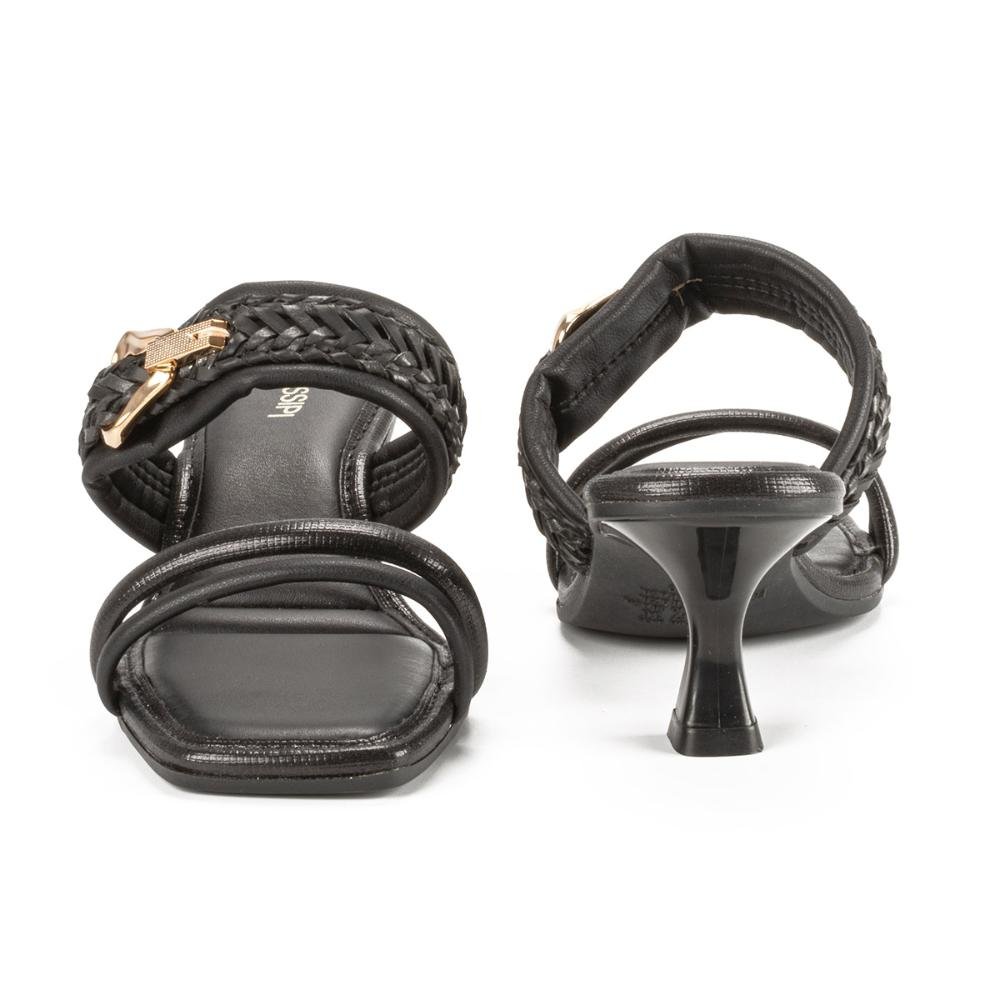 Tamanco Mississipi de Salto Alto MC671 Preto 4