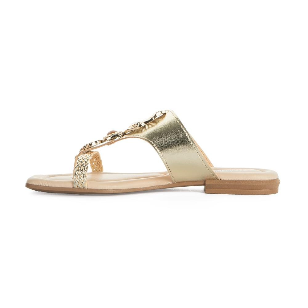 Chinelo Mississipi Metalizado MC313 Dourado 3