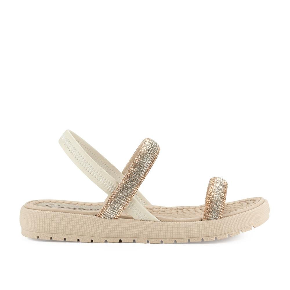 Sandália Campesí Flatform CP533 Bege 1
