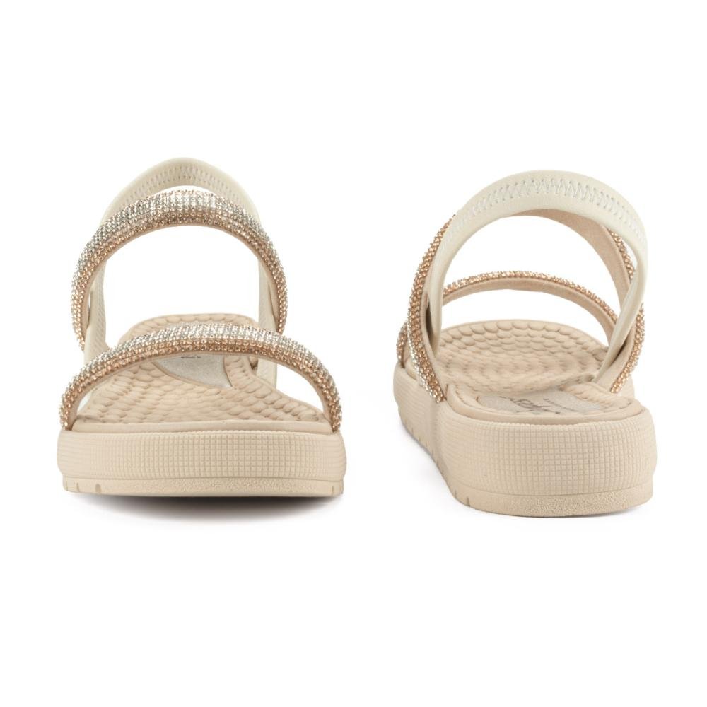 Sandália Campesí Flatform CP533 Bege 4