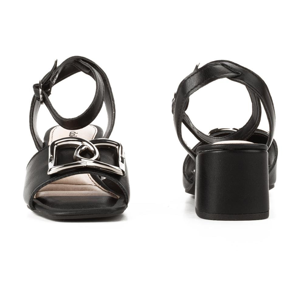 Sandália Dakota de Salto Bloco Y8214 Preto 4