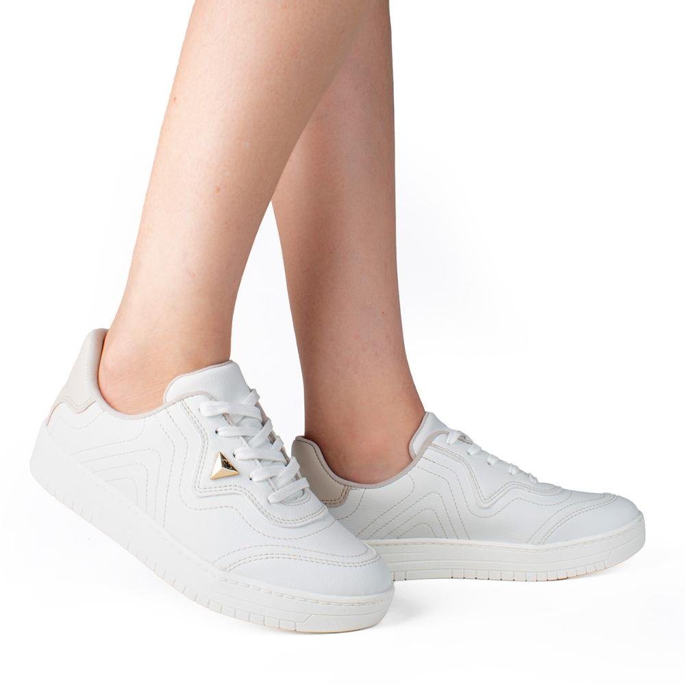 Tênis Dakota Casual Feminino DA794 Branco/Rosa 2