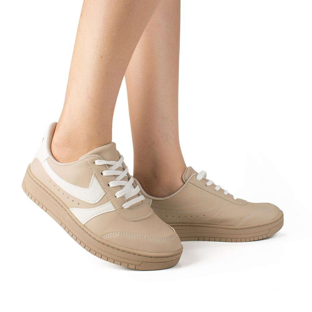 Tênis Dakota Casual Feminino DA791 Bege 2