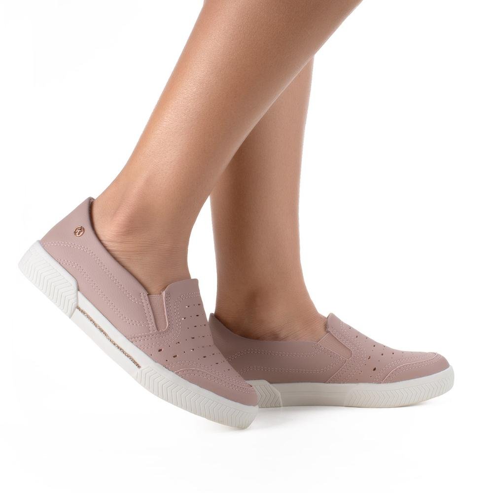 Tênis Kolosh Casual Slip On C3019A Rosa 2